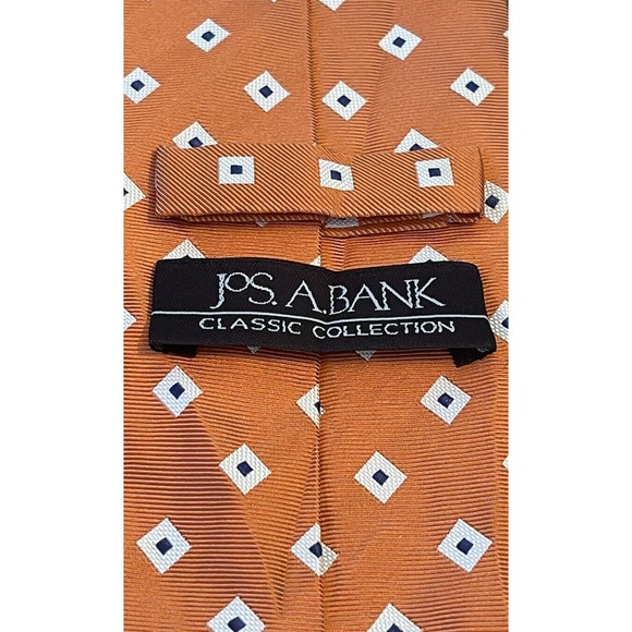 Jos. A. Bank, Hand Made, 100% Silk, Men’s Neck Tie, Made In China - Picture 8 of 9